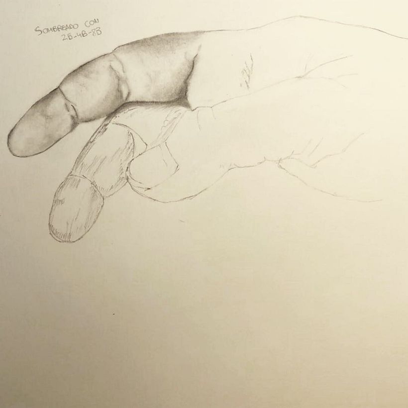 ``Unfinished hand´´  4