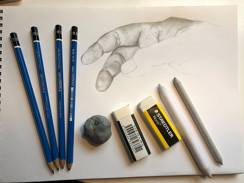 ``Unfinished hand´´  6