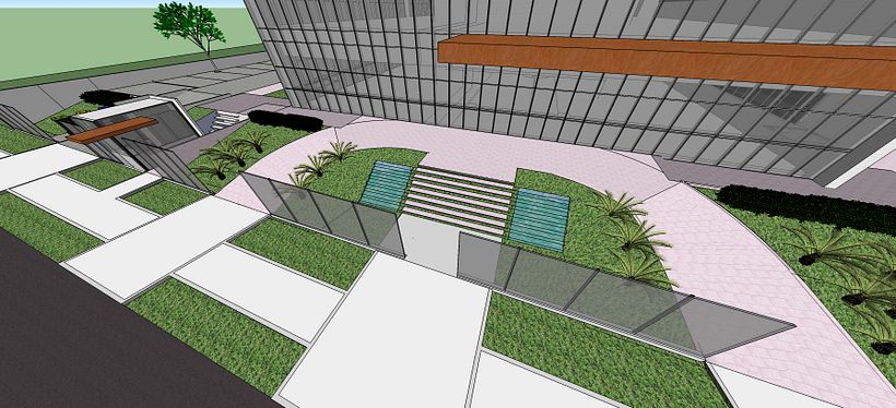 SketchUp - Prédios comerciais em Curitiba 0