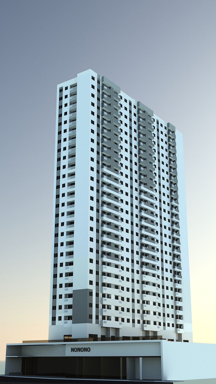 SketchUp - Edifícios em Curitiba 14