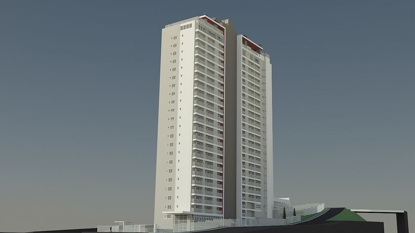 SketchUp - Edifícios em Curitiba 13