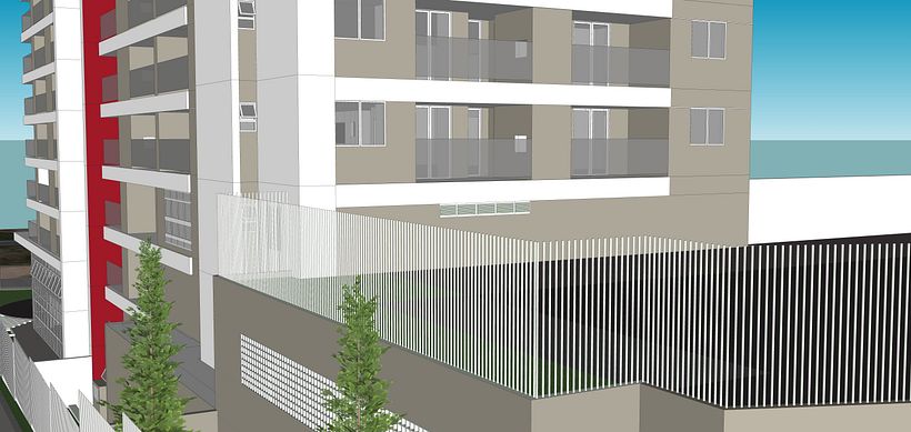 SketchUp - Edifícios em Curitiba 5