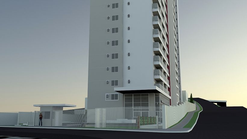 SketchUp - Edifícios em Curitiba 12