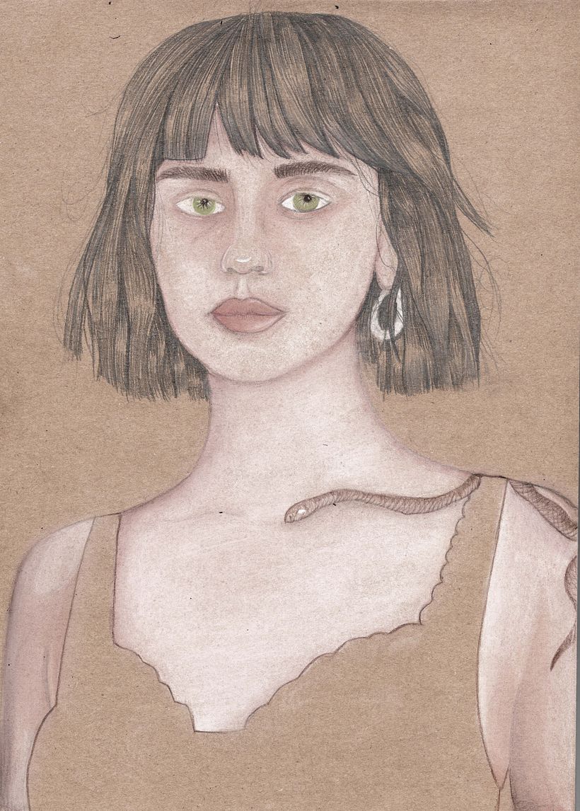 Mi Proyecto del curso: Ilustración con pastel y lápices de colores 0