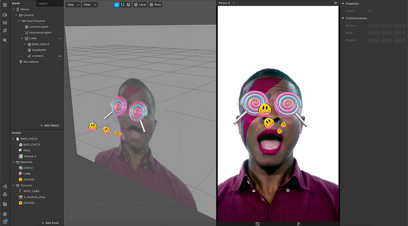 Proyecto de Spark AR