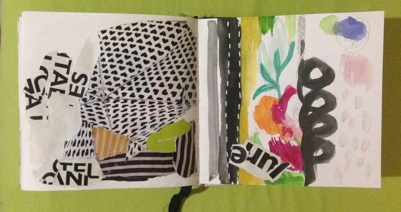  Mi Sketchbook de collages