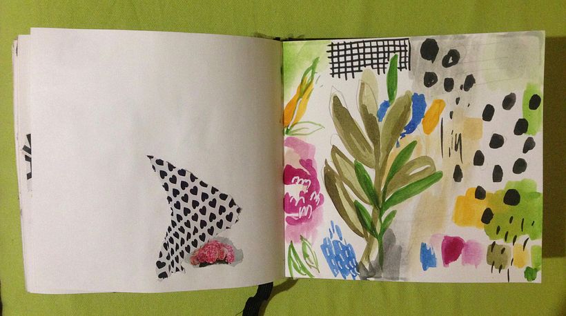 Mi scketchbook de collages