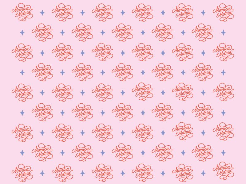 Monica Maria: Lettering cursivo 0