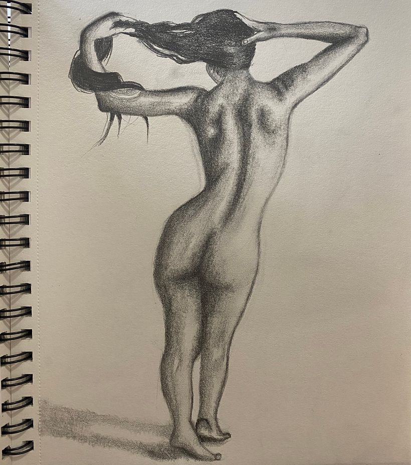 My project in Figure Drawing for Beginners course -1