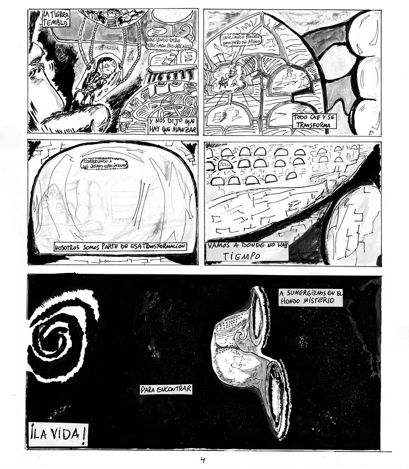 "Tránsito". Aquí va mi pequeña historia. Hecha a mano. 3