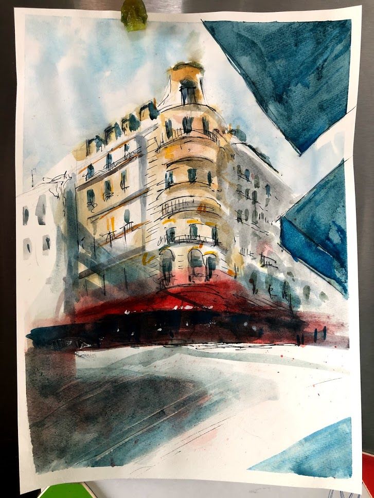I worked on the picture alongside Alex and learned a lot. 0