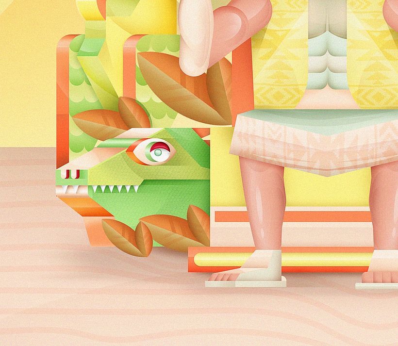 Mi Proyecto del curso: Ilustración geométrica con volumen 2