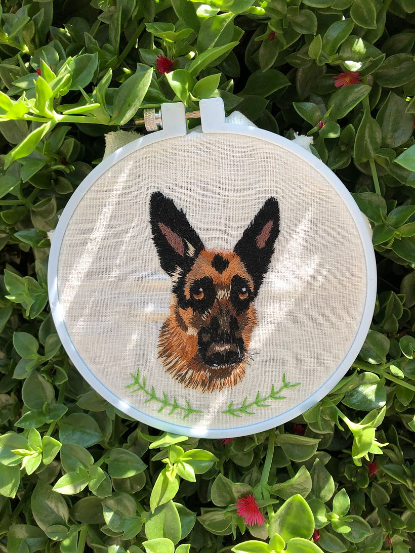 Mi Proyecto del curso: Needle painting para principiantes 0