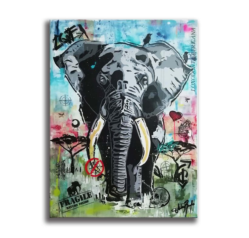 Elephant Artwork -1