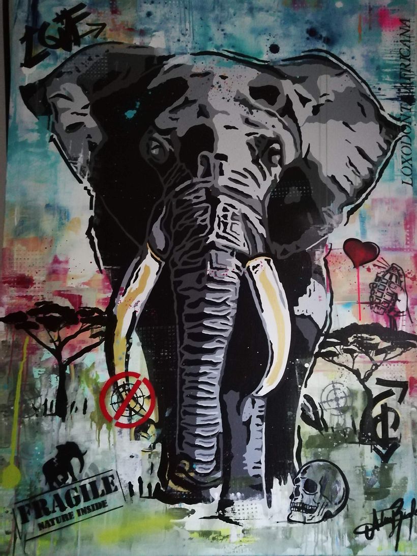 Elephant Artwork 4