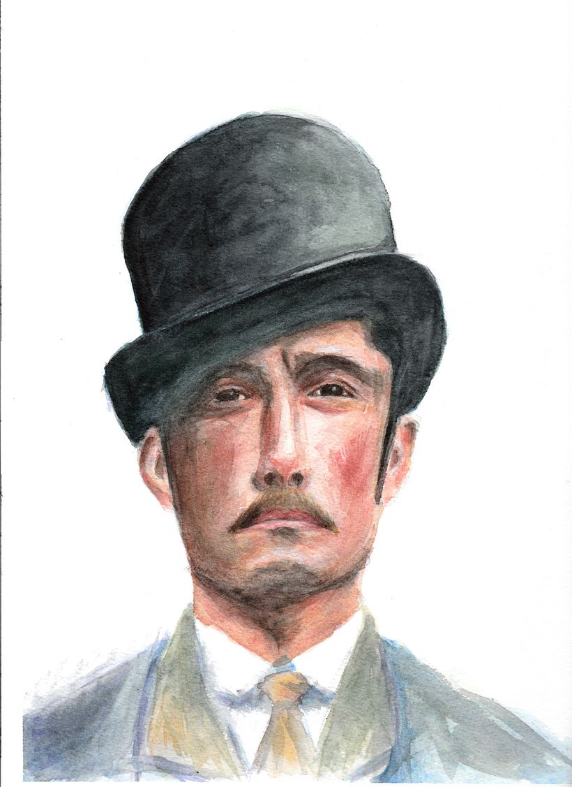 Mi Proyecto del curso: Retrato artístico en acuarela 0