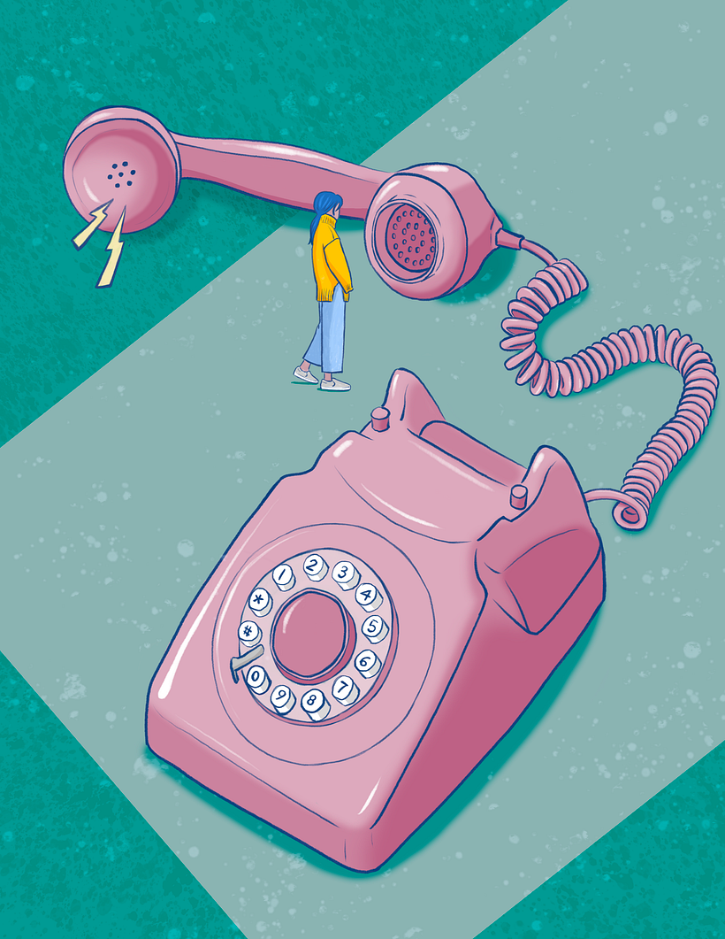 Ilustración original de tu puño y tableta 0
