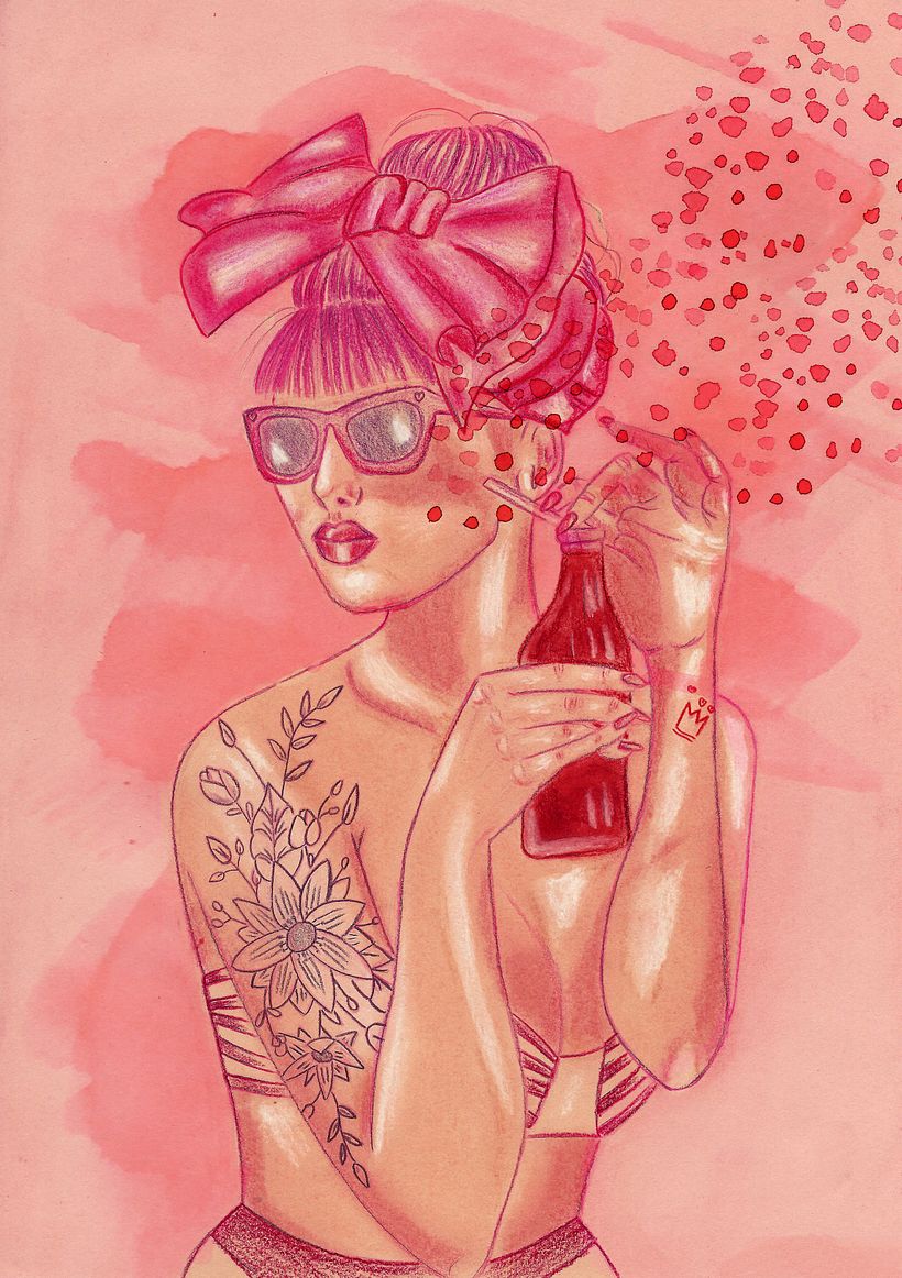 Mi Proyecto del curso: Ilustración con pastel y lápices de colores 0