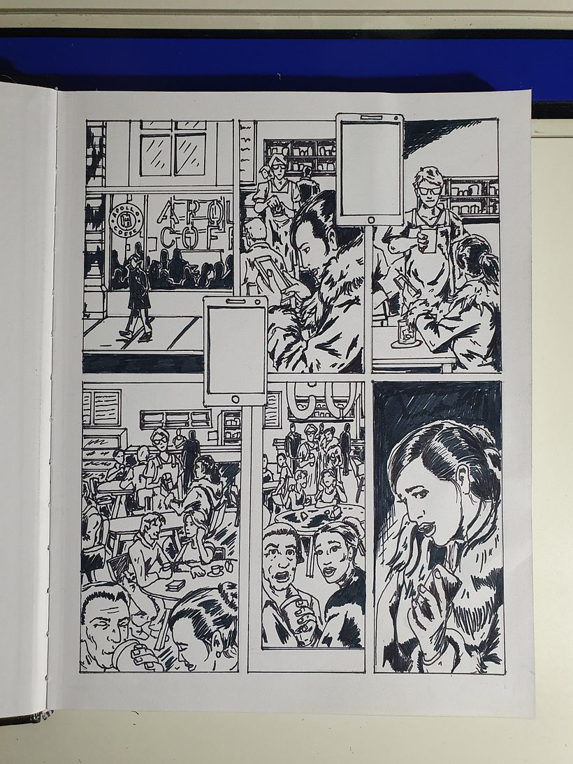 Mi Proyecto del curso: El cómic de superhéroes: narrativa y realización gráfica 0