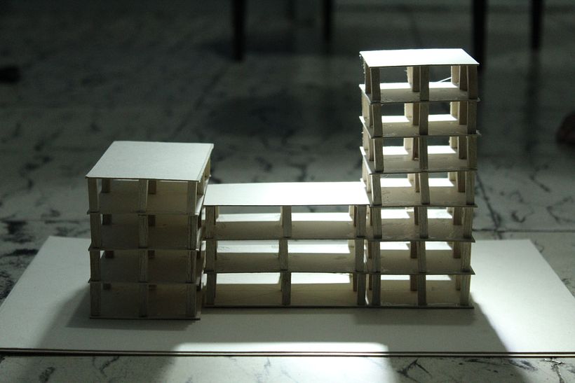 Uno de mis proyectos de 2 semestre de SISTEMA DE RELACIONES, donde se busca enseñar el sistema estructural portificado. 