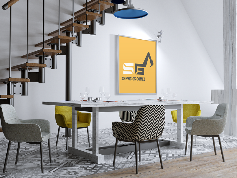 Mi Proyecto del curso: Creación de un logotipo desde cero para Servicios Gomez 0