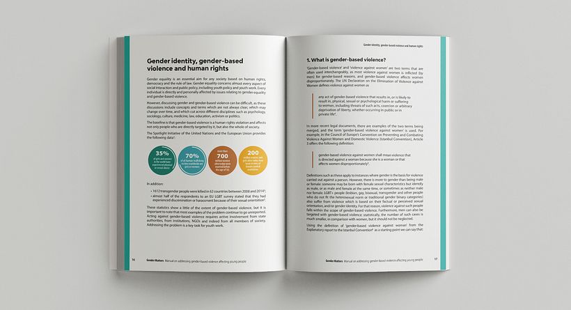 Gender Matters - Mi Proyecto del curso "Diseño editorial automatizado con Adobe InDesign" 1
