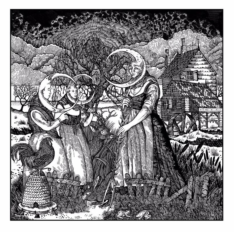 ¿Ilustración estilo antiguo o medieval? 3