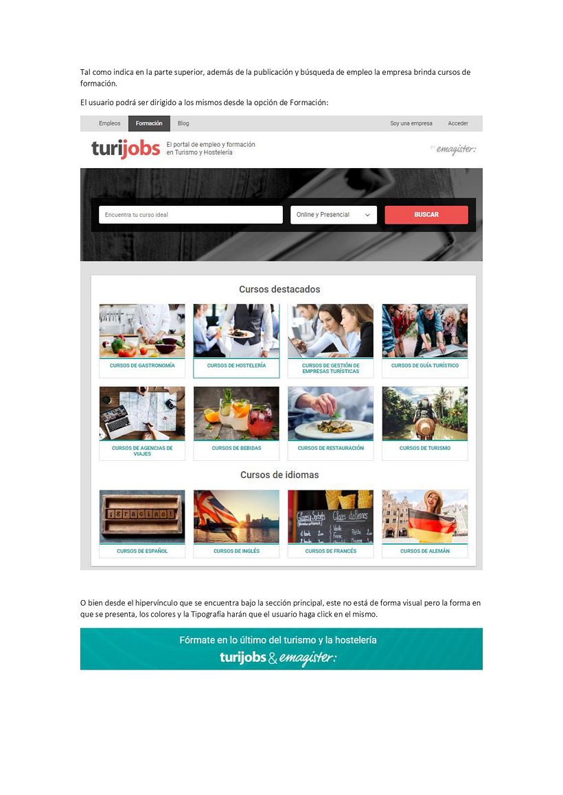 Informe UX - Turijobs.com 2