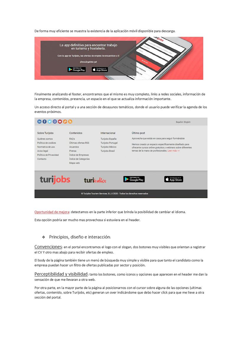 Informe UX - Turijobs.com 3