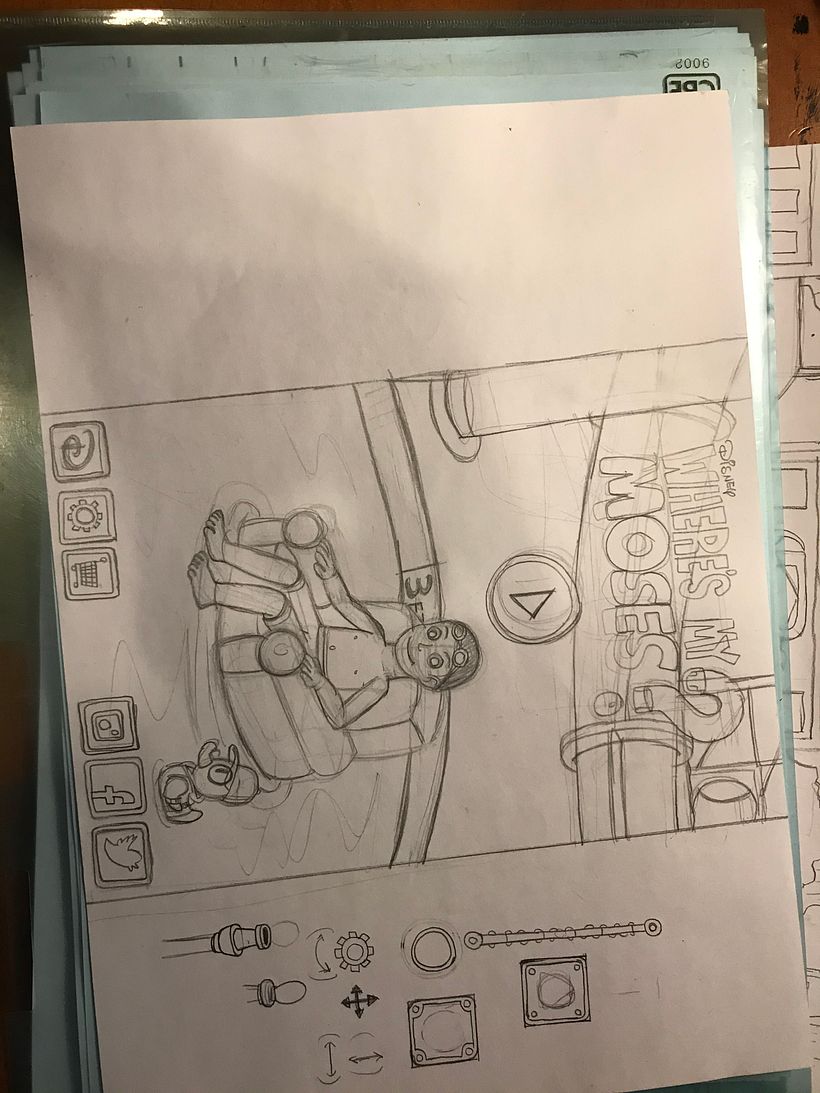 Illustration of Disney's spin-off game called "Where's My Water?"