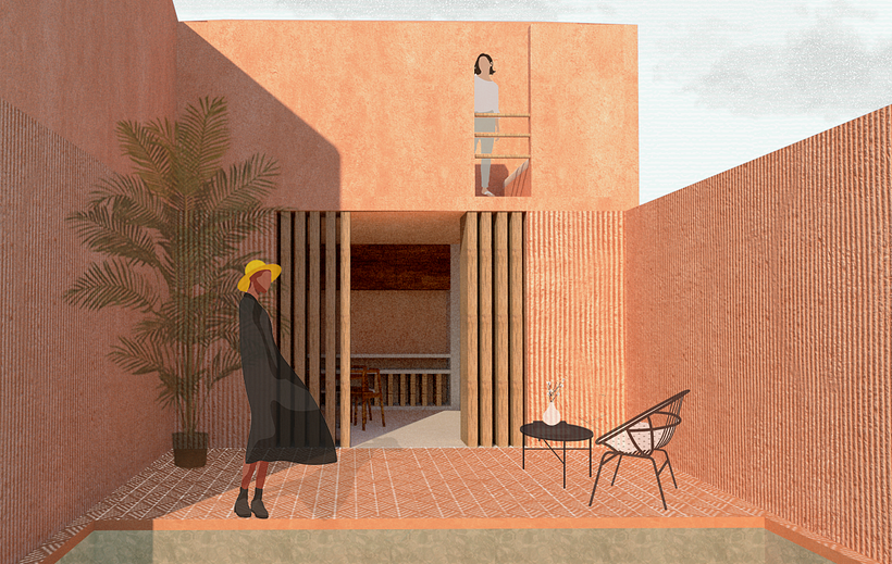 My project in Graphic Representation of Architectural Projects course -1
