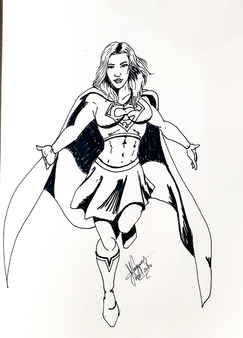 Mi Proyecto del curso: Diseño de personajes femeninos para cómics 0