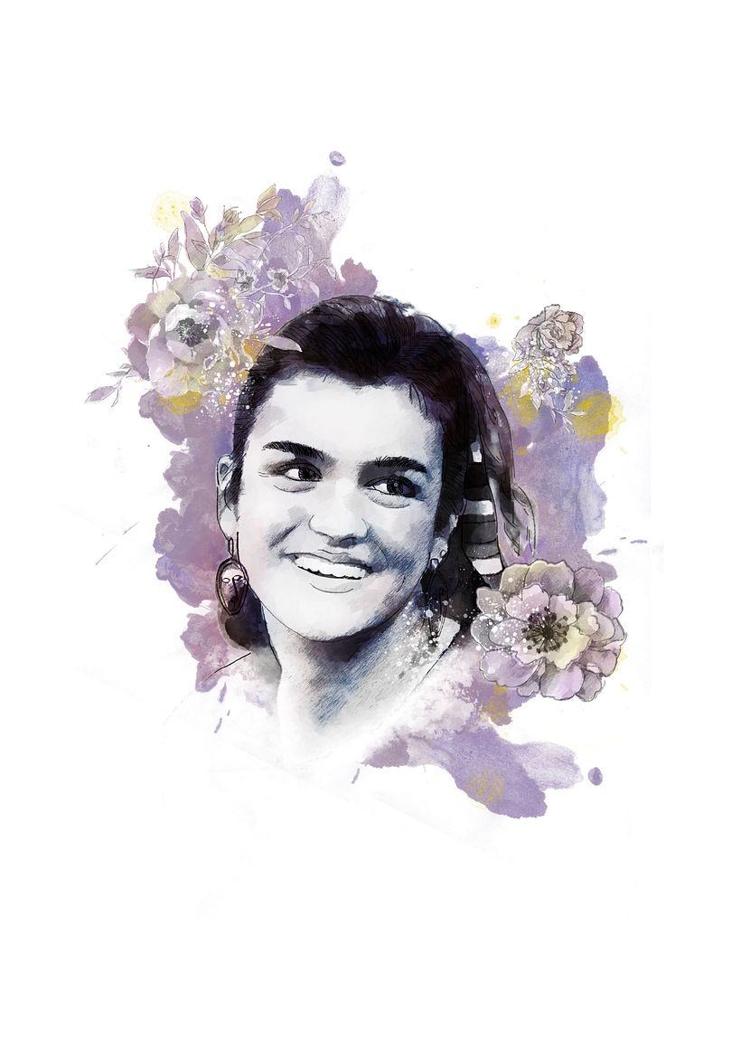 Mi Proyecto del curso: Retrato ilustrado con Photoshop -1