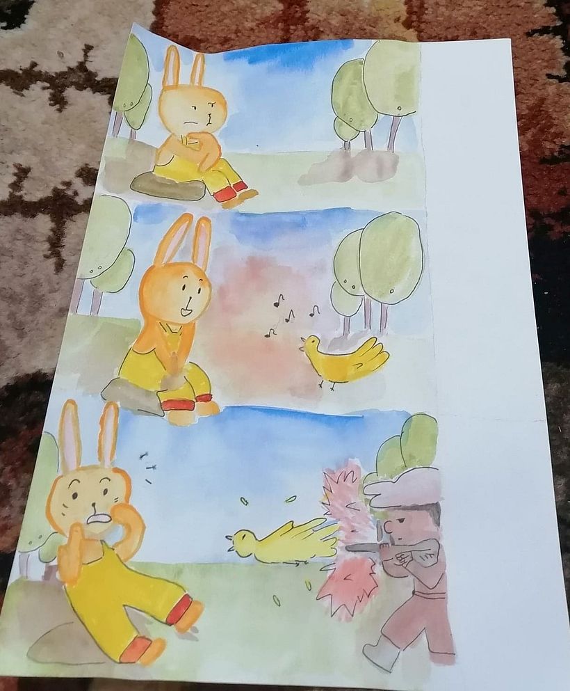 My project in Introduction to Colour Psychology: Chromatic Narrative course 0