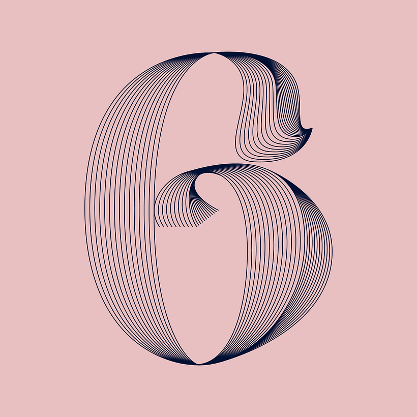 36 Days of Type 2020 Quarantype Numbers. 9