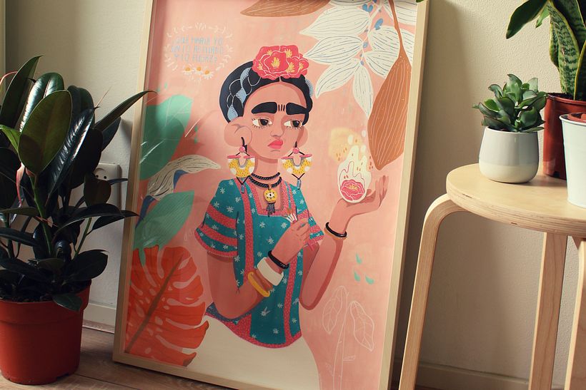 Frida Kahlo painting 1