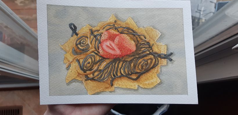 An odd painting requested by my brother for Christmas