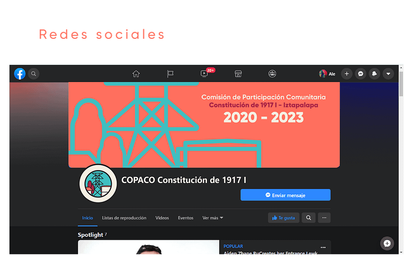 Comisión de Participación Comunitaria COPACO (Constitución de 1917 I) 8
