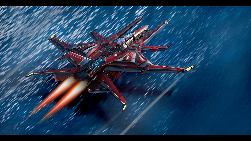 Mi Proyecto del curso: Diseño y modelado de una nave sci-fi en 3D 1