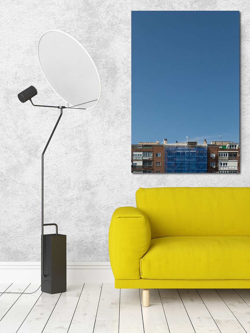 Montaje de obra a la venta.