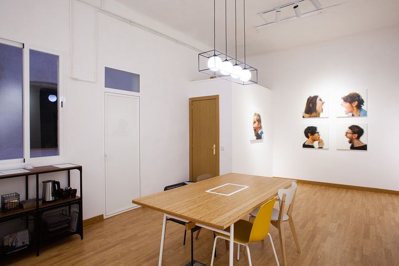 Imagen del espacio de exposición.