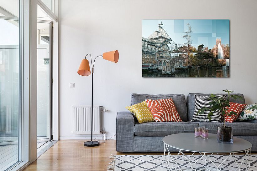 Imagen de obra a la venta en escenario.