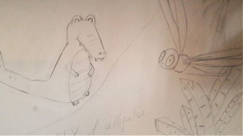 Lily the dragonfly and Ally the Alligator 6