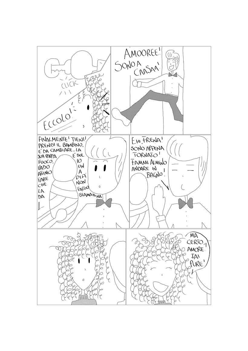 My project in Creation of Comics with Manga Studio (Clip Studio Paint) course 1
