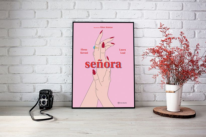 Cartel del microteatro Señors 1