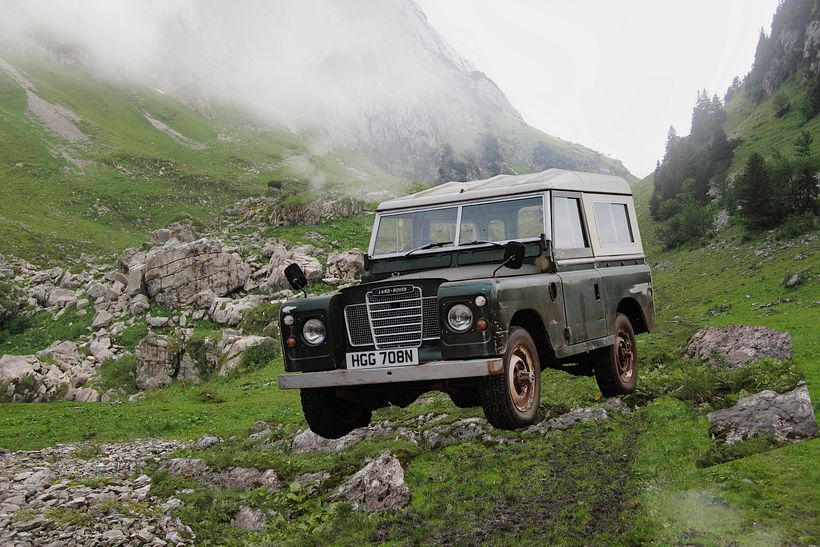 Vintage 4x4 Escape a la montaña 1