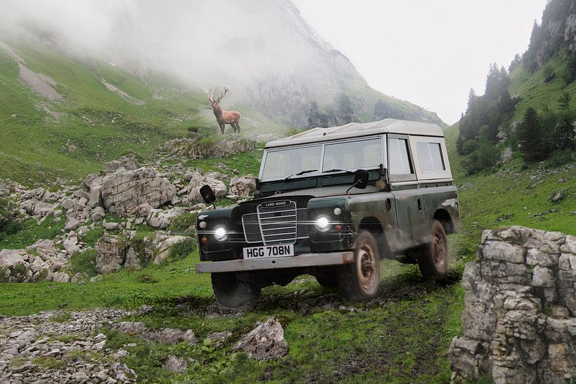 Vintage 4x4 Escape a la montaña 2