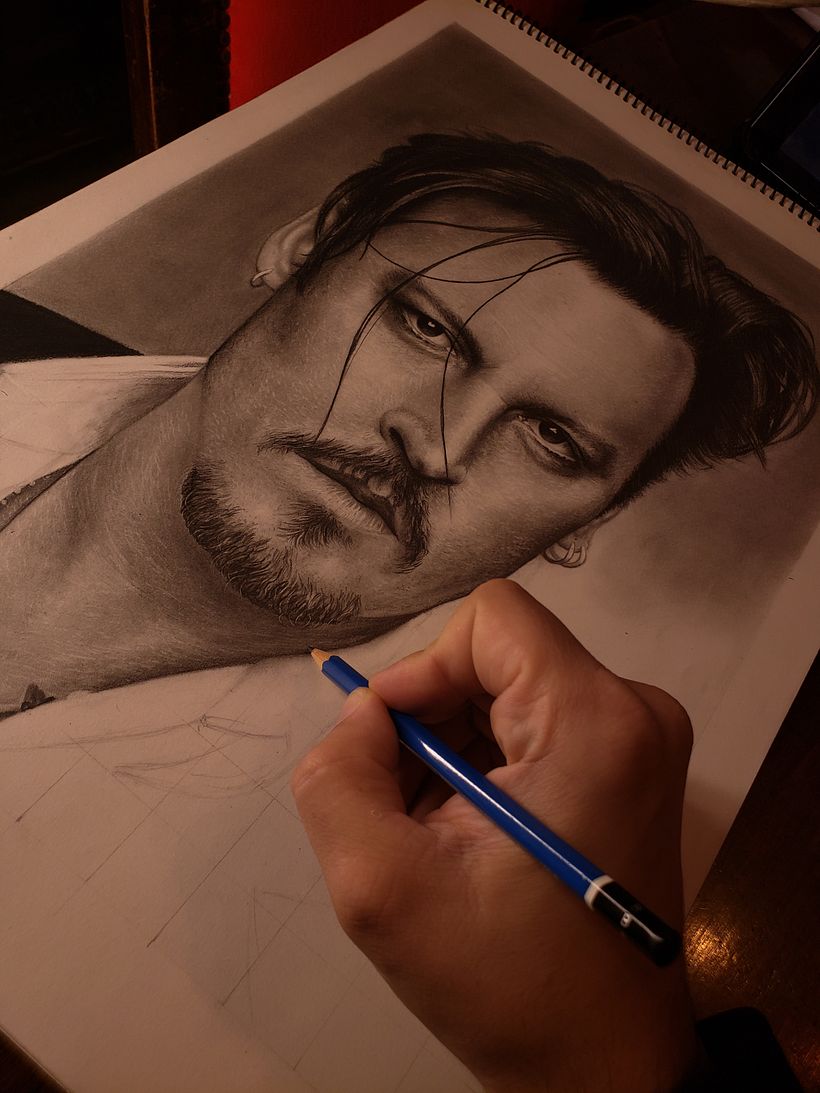 Johnny Depp ~ @mareaink  1