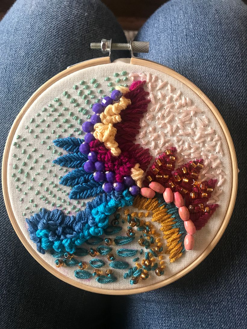 Mi Proyecto del curso: Bordado y personalización de accesorios  0