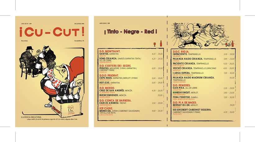 Carta de Vinos Cu-Cut 1